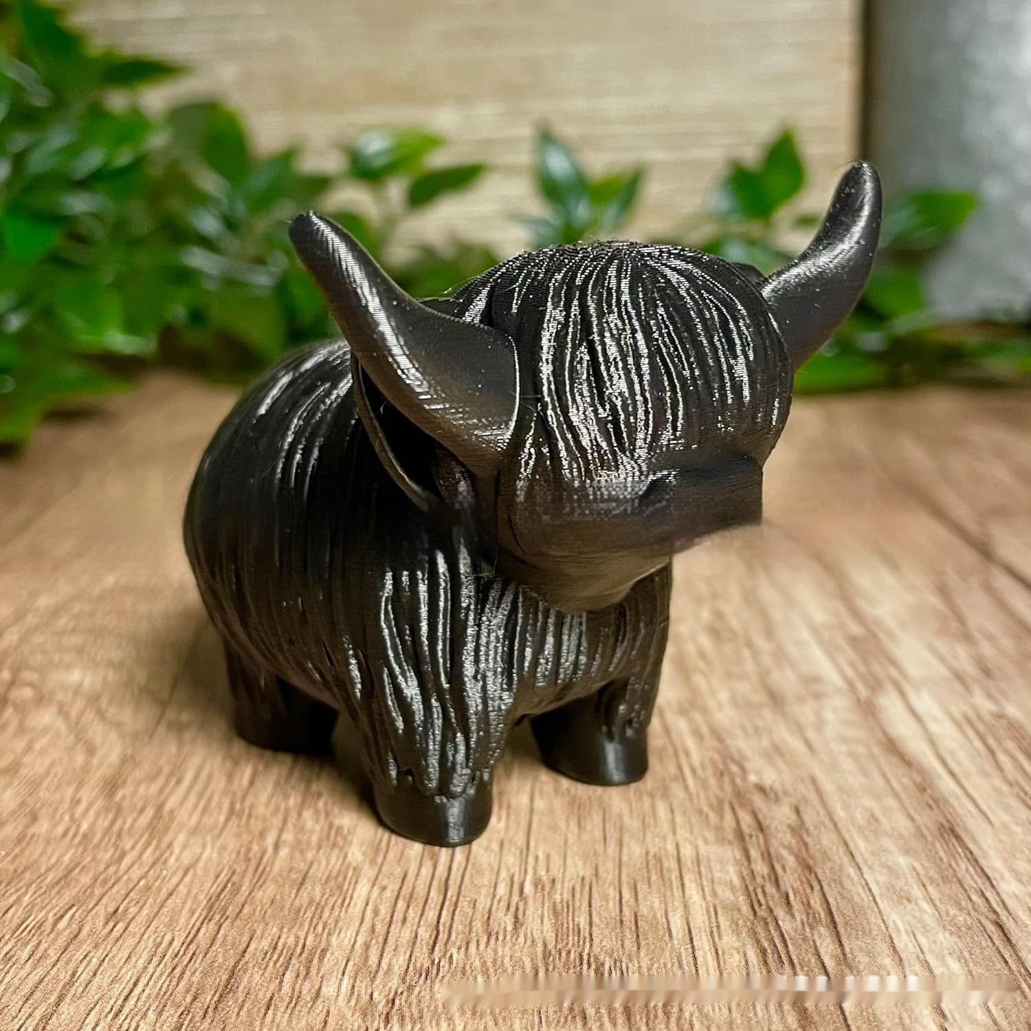 Creative Home Animal Highland Cow Ornaments Decorations