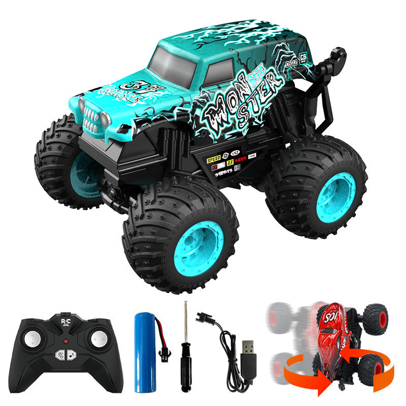 Children's Fashion Spray Off-road Vehicle Water Bullet Remote Control Car Toy