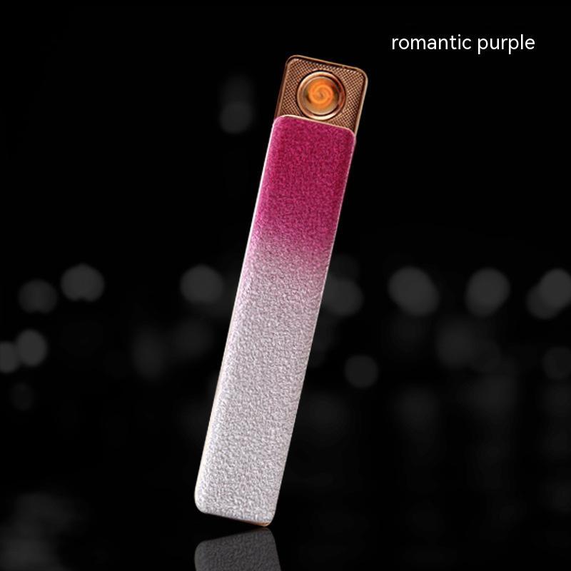 Metal Windproof USB Charging Electric Hot Wire Cigarette Lighter