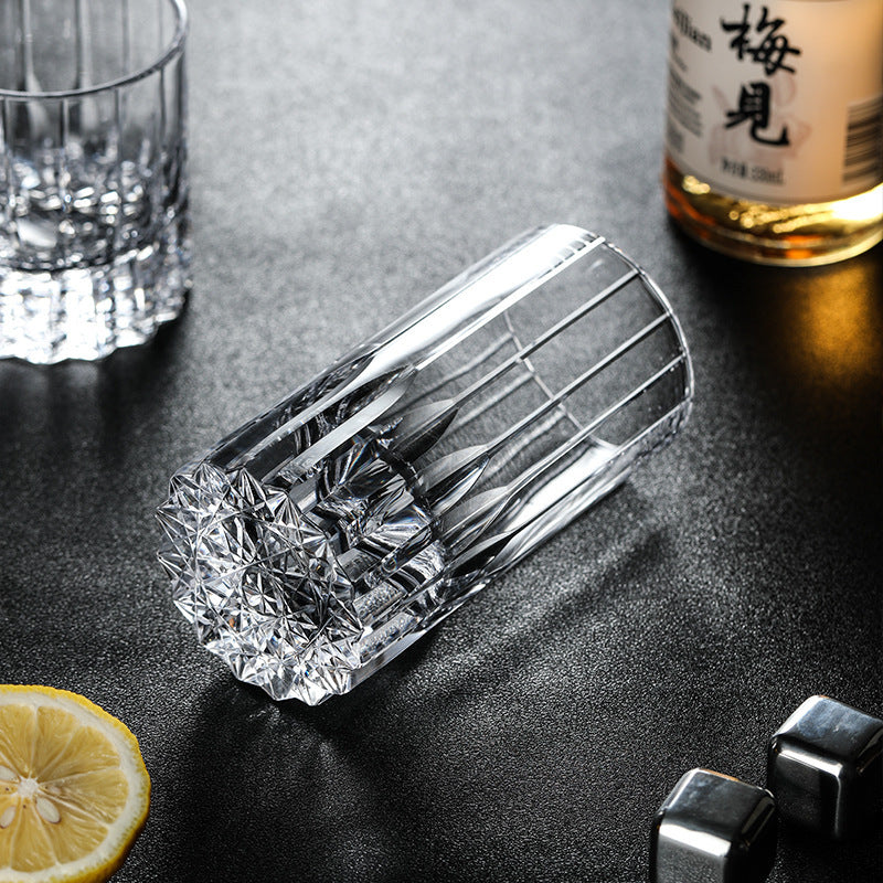 Home Fashion Simple Handmade Lead-free Crystal Cup