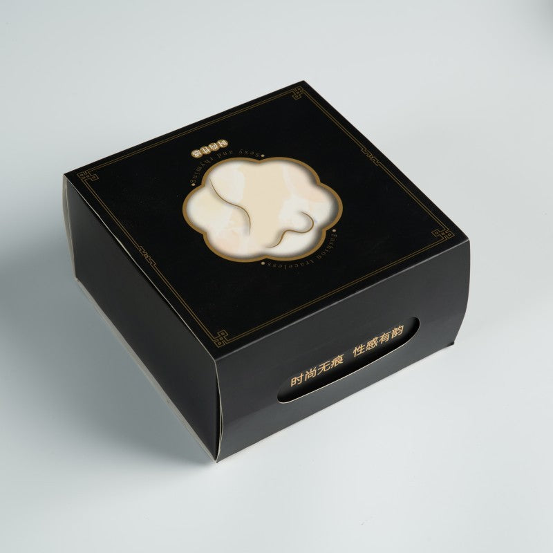 Round Cup Chest Paste Brushed Thin Invisible Push Up Bras Underwear Breast Pad