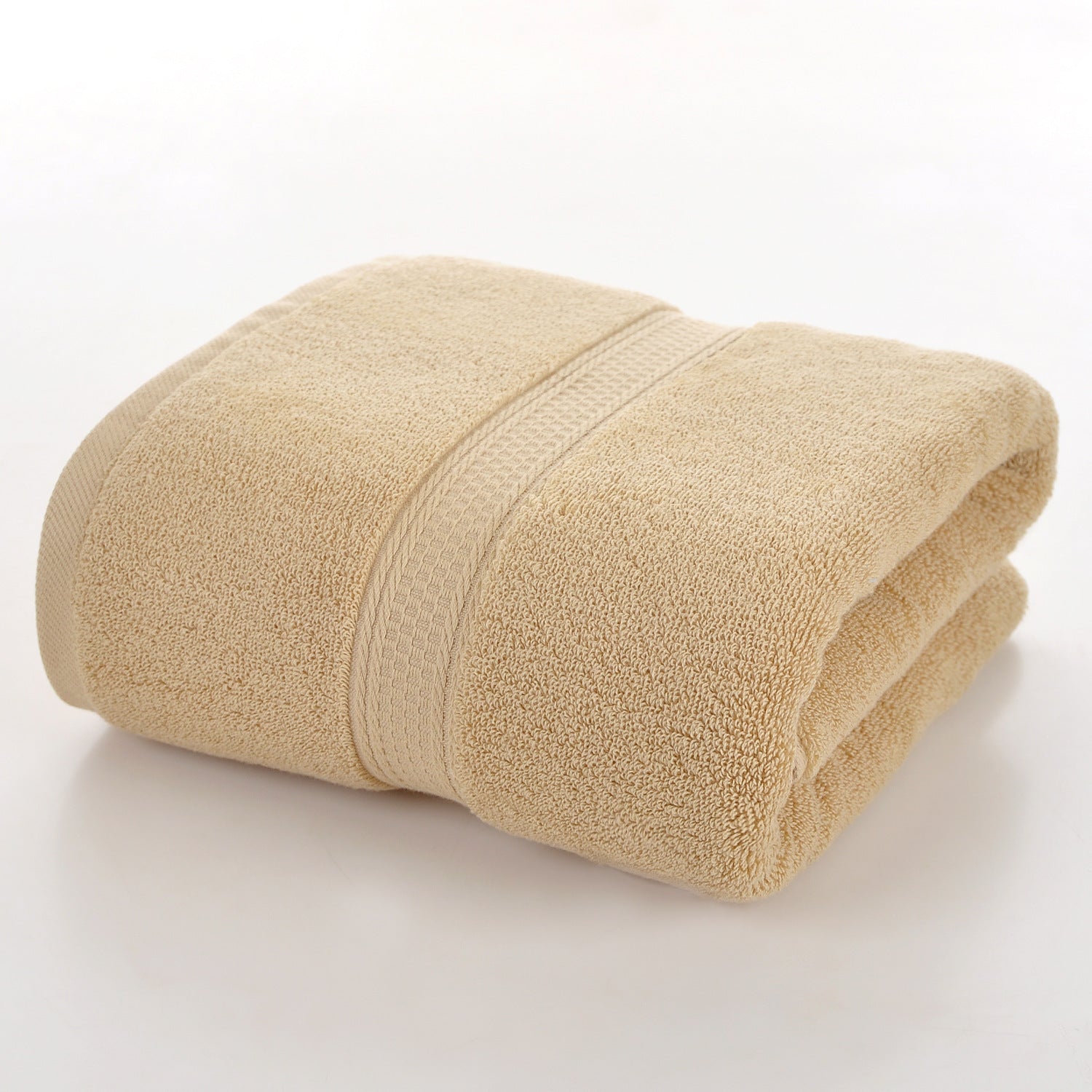 Plain Pure Cotton Bath Towel Household