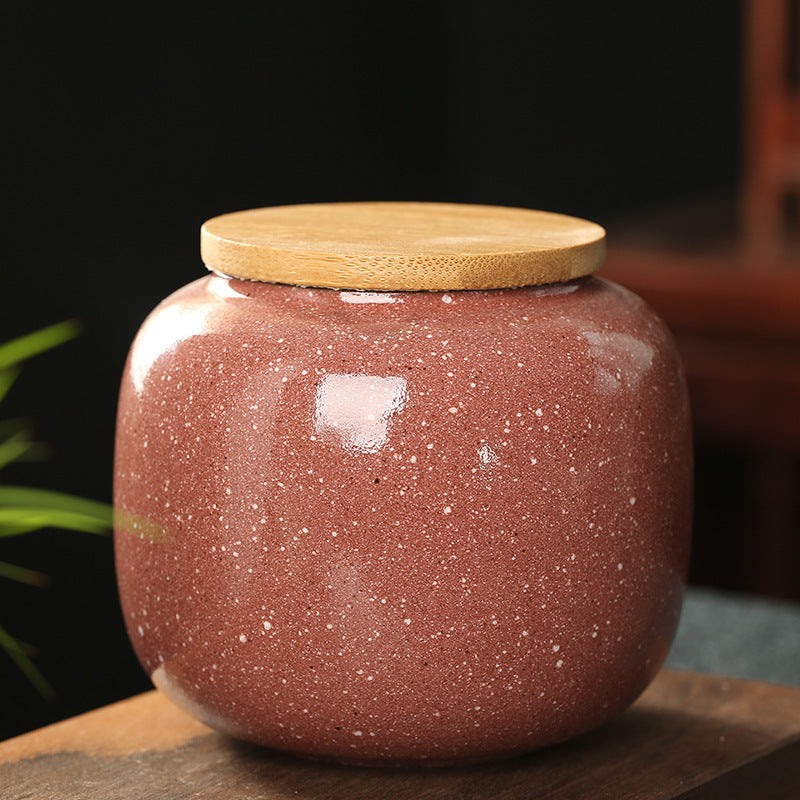 Household Sucrier Large Ceramic Sealed Can