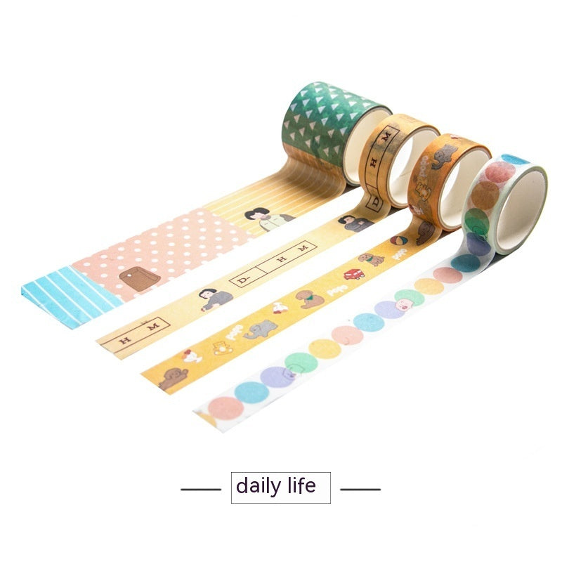 Good Life Paper Adhesive Tape Stickers
