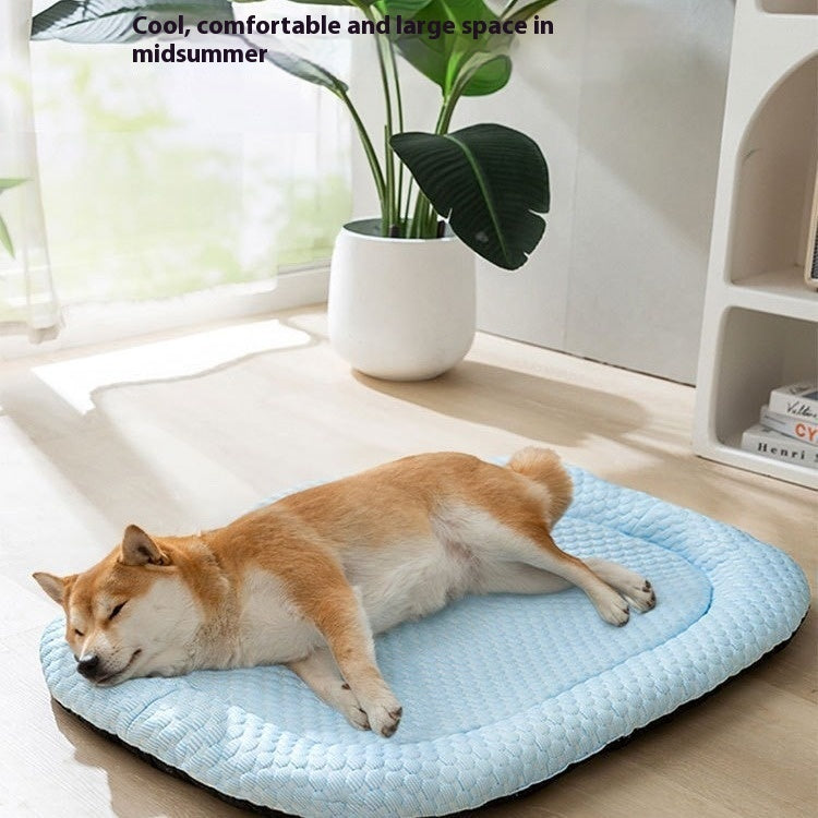 Ice Mat Ice Pad Kennel 3D Cool Mat Breathable Dog Mat
