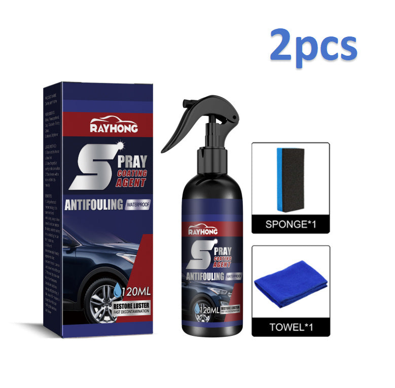 Car Coating Spray Maintenance Paint Surface Decontamination Black Brightening