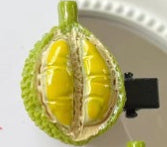 Cute Simulation Durian Barrettes
