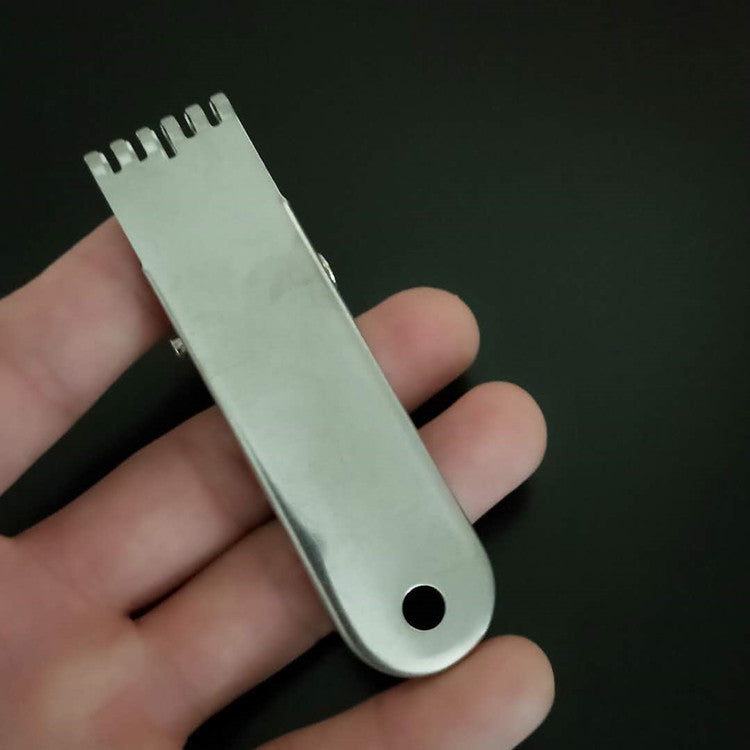 Earthworm Red Worm Live Maggots Hook Clip Stainless Steel Bait