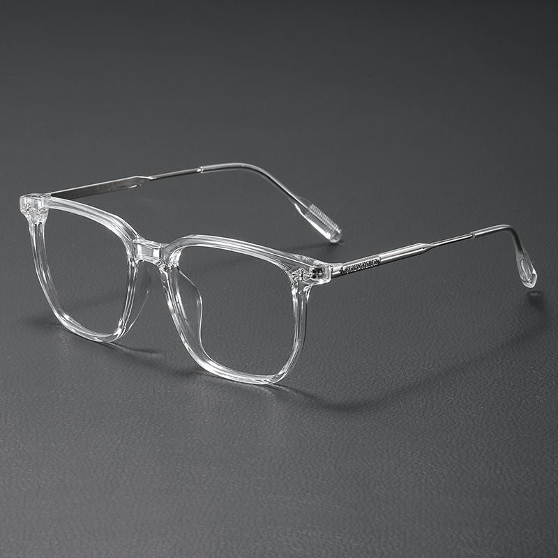 Anti-blue Light Glasses Men's Business Box Myopia Degrees