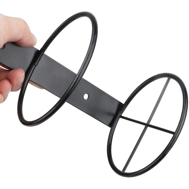 Single Bottle Wall-mounted Wine Display Rack