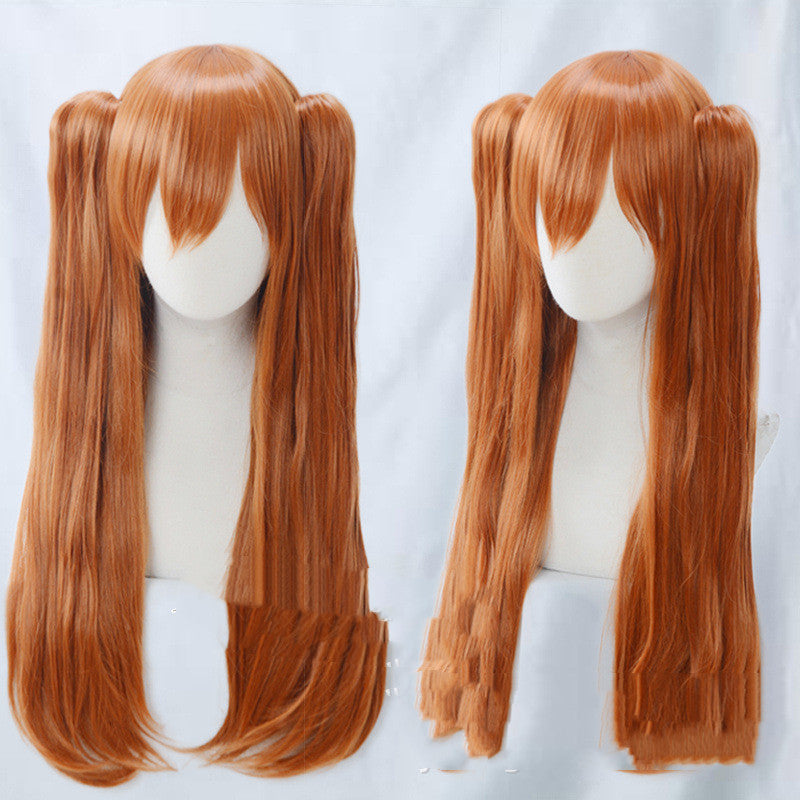 Double Ponytail Split Type High Temperature Silk Cosplay Wig