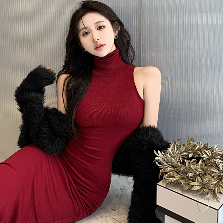 Women's Advanced Design Makes You Look Slim Mid-length Dress