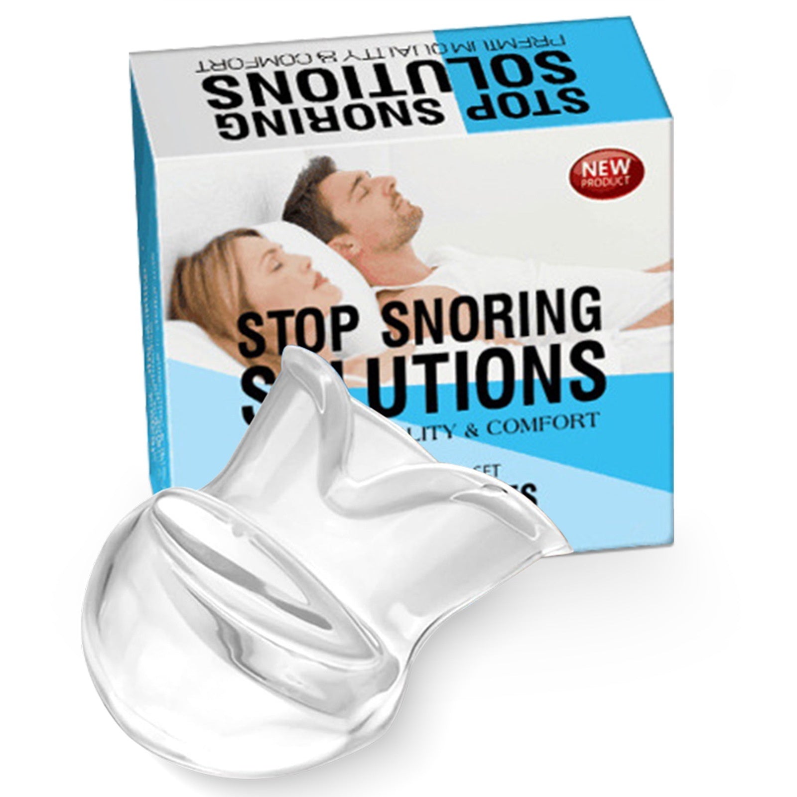 Anti-snoring Device Tongue Case Silicone Anti-snoring Respirator Sleeping Aid Instrument Resistance