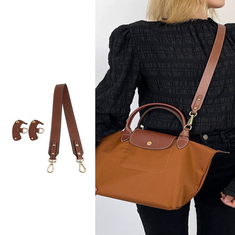 Small Modified Perforated Crossbody Strap