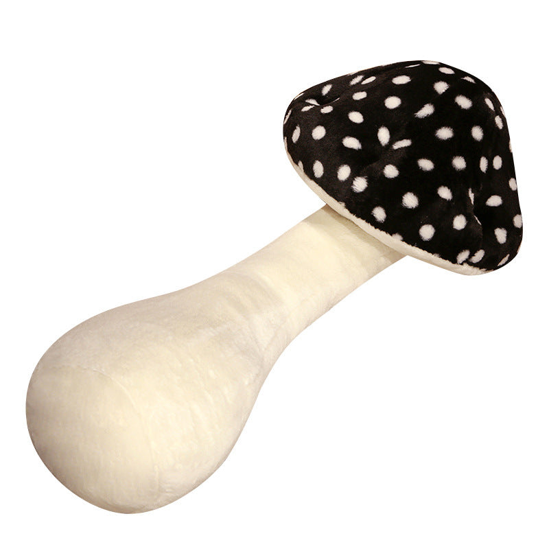 Cute Big Mushroom Shaped Leg Clip Sleeping Long Plush Pillow Living Room Backrest Pillow
