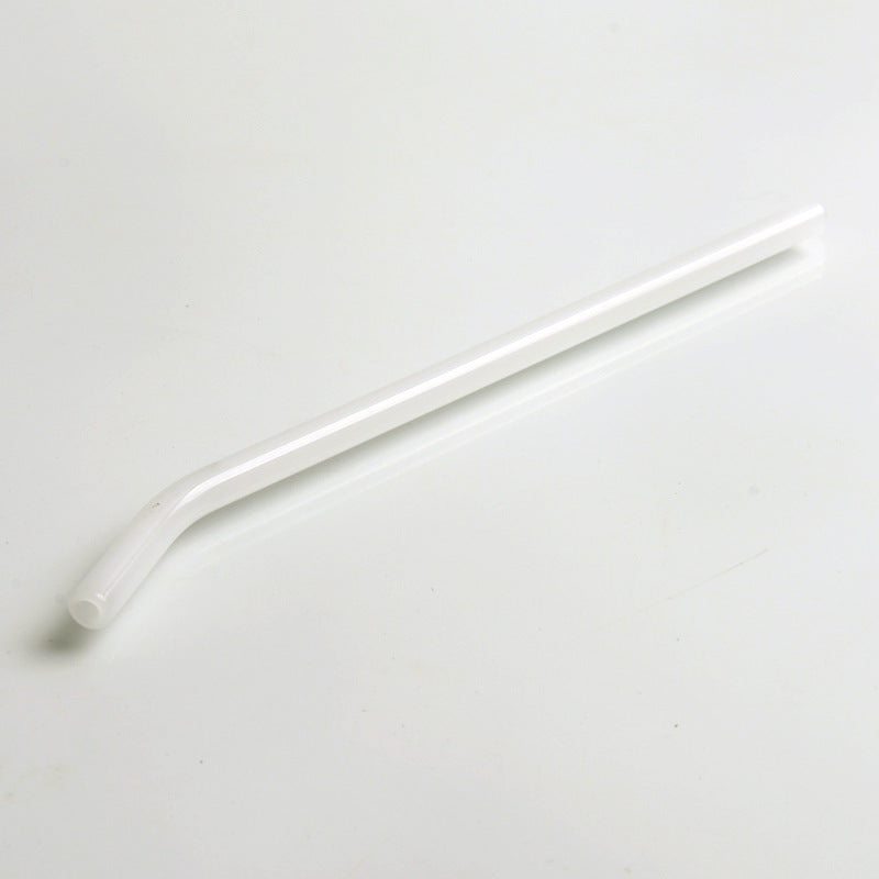 Colored High Borosilicate Environmentally Friendly Heat-resistant Curved Glass Straws