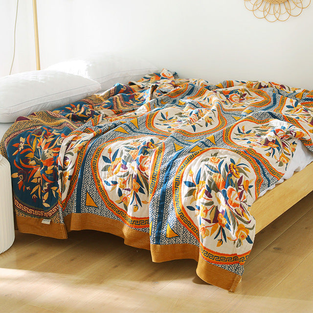 Gauze Cotton Towelling Quilt Single And Double