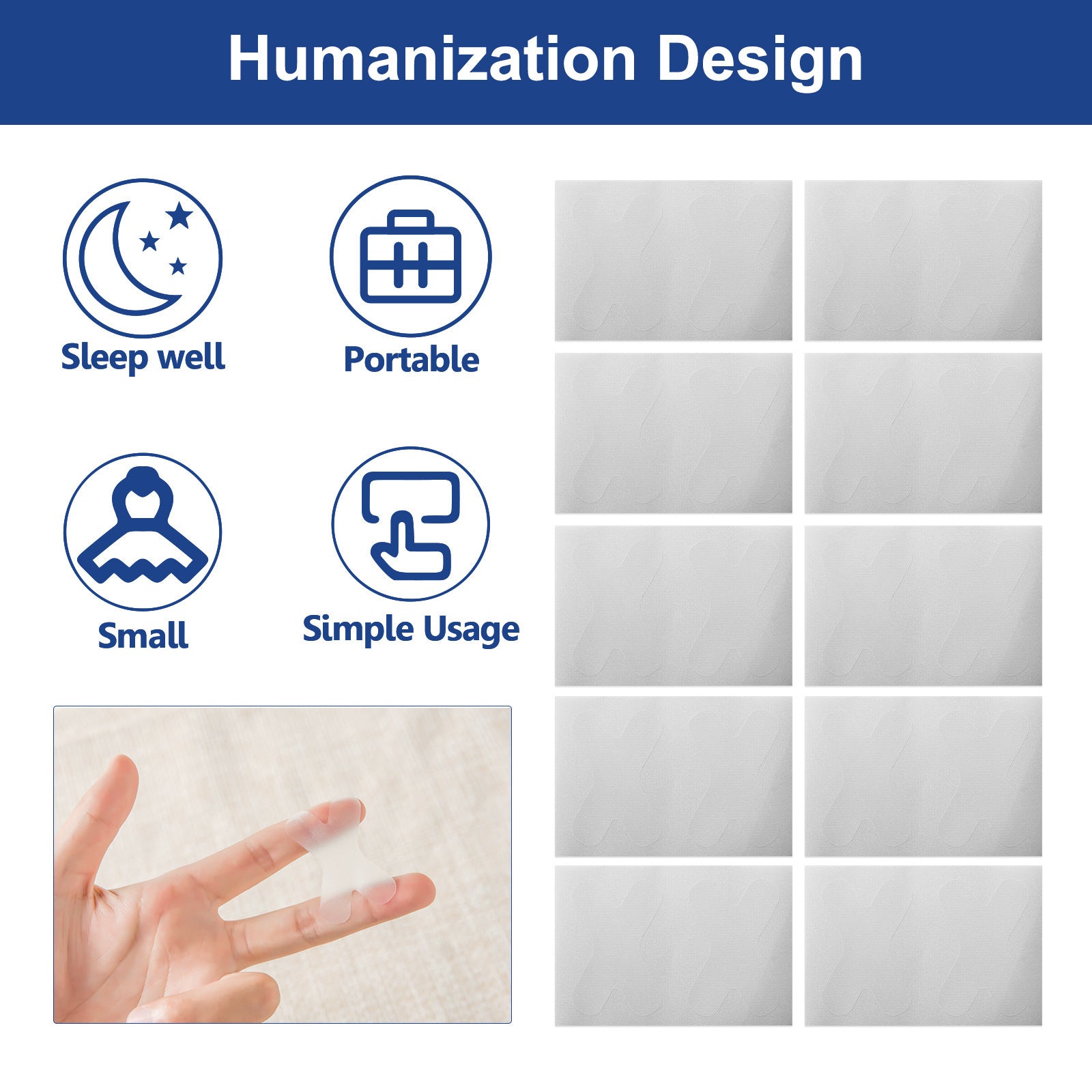 Adult And Children Sleep Open Mouth Stickers