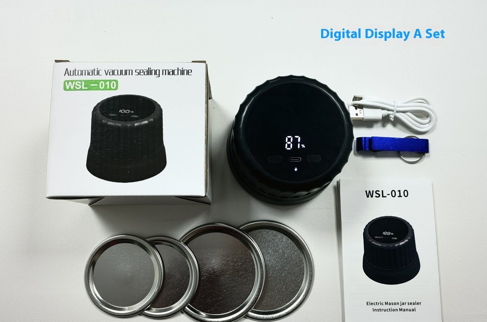 Electric Mason Jar Vacuum Sealing Machine Automatic Integrated