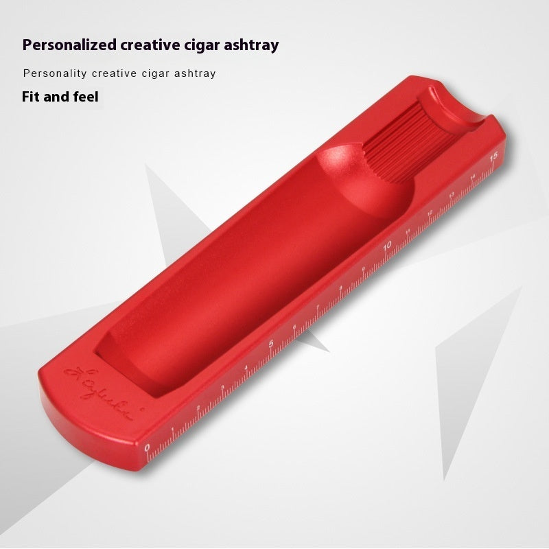 Creative Portable Metal Matte Cigar Ashtray