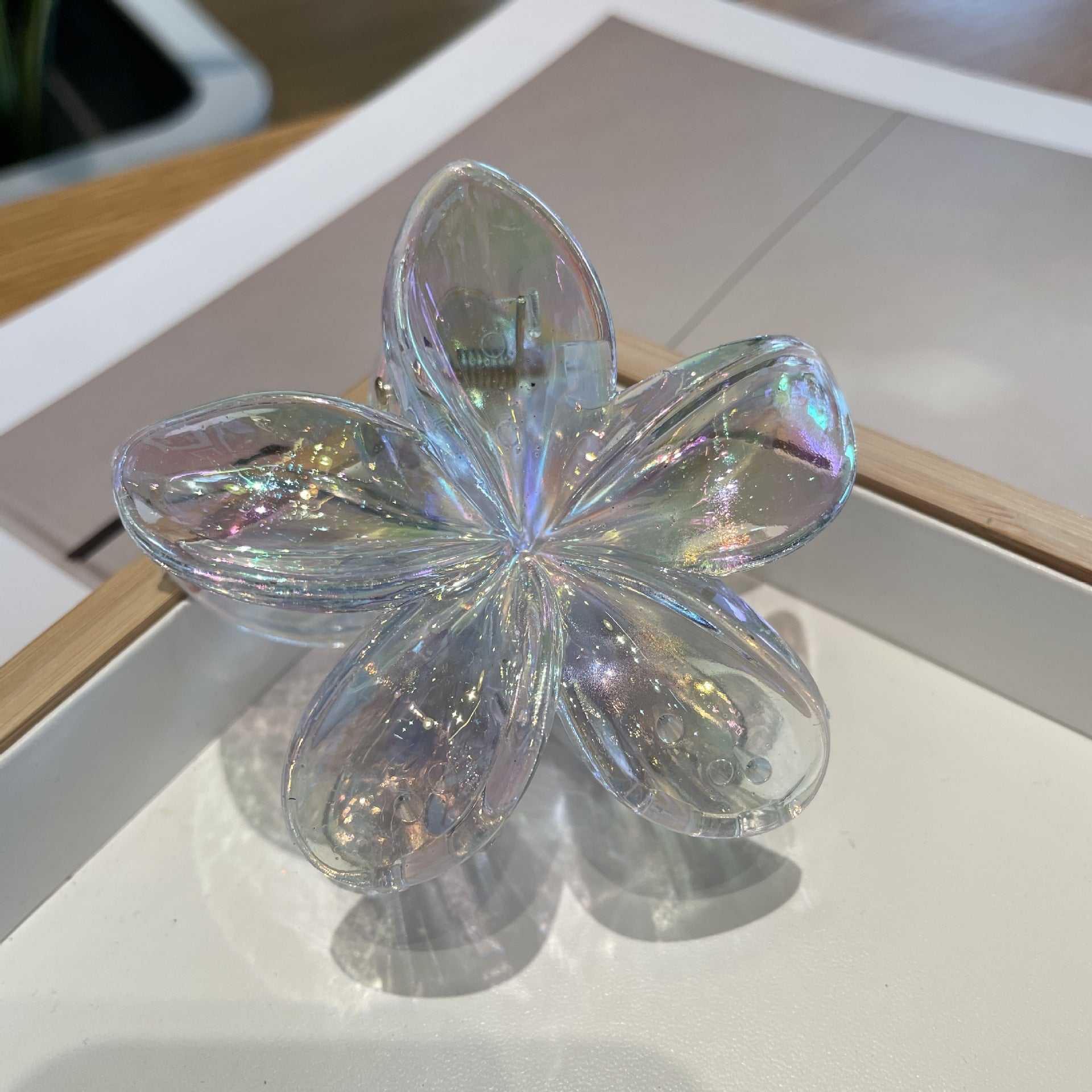 Flower Barrettes Women's Colorful Updo Gadget Hair Accessories