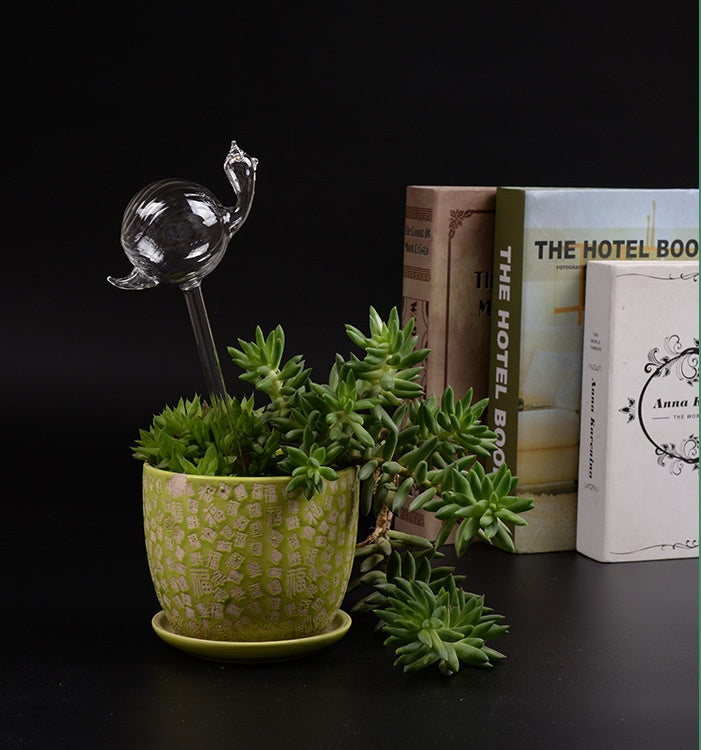 Love Heart Automatic Watering Device Home Indoor Bonsai Greenery Watering Device Decoration