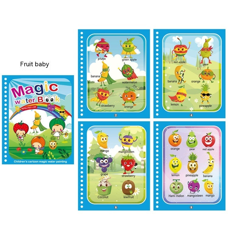 Children's Diy Magic Water Picture Book