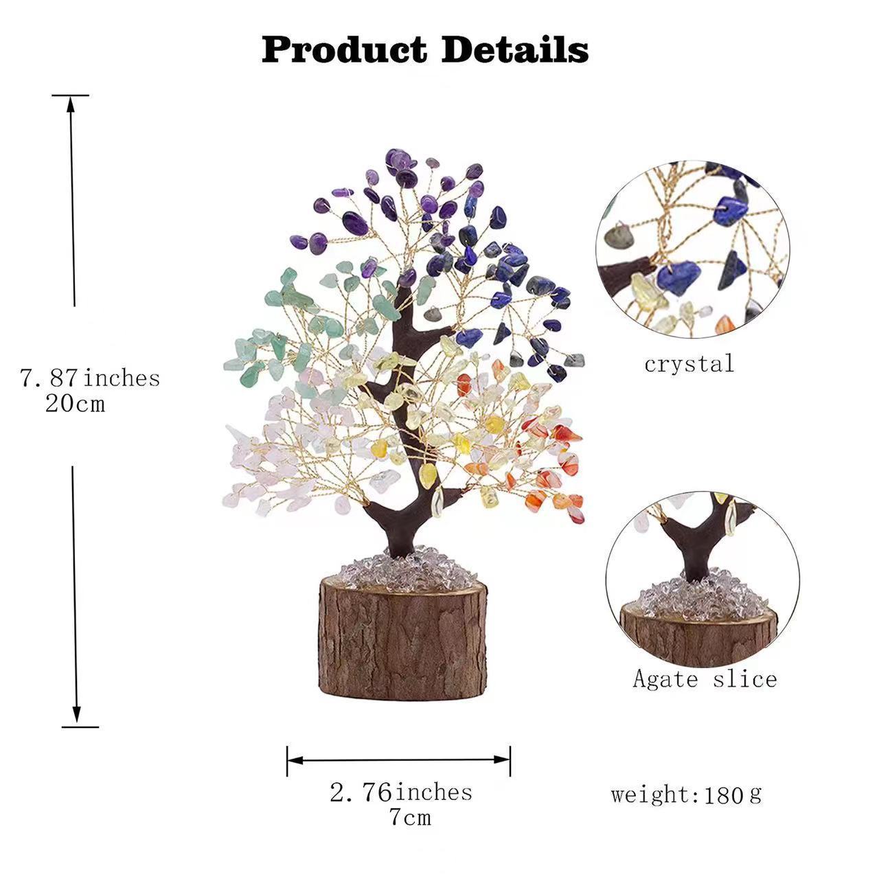 Bedroom Creative Decorative Home Crystal Tree
