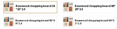 Household Double-sided Wooden Chopping Board Mildew-proof Wall-mounted Kitchen