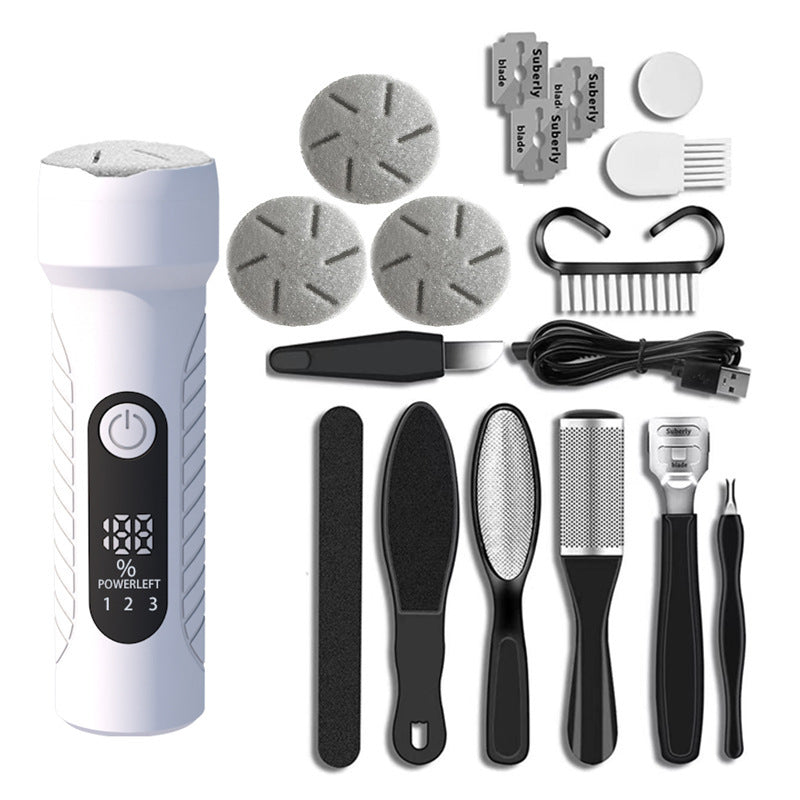 Portable Rechargeable Pedicure Device Digital Display Waterproof