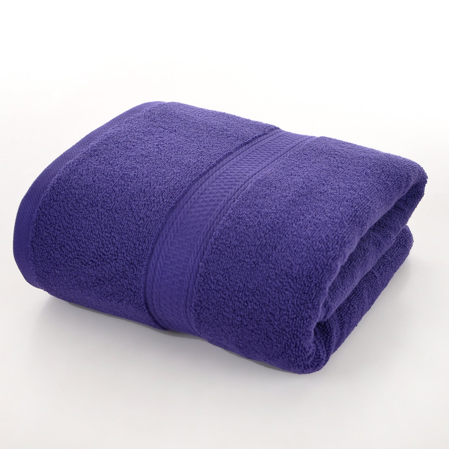 Plain Pure Cotton Bath Towel Household