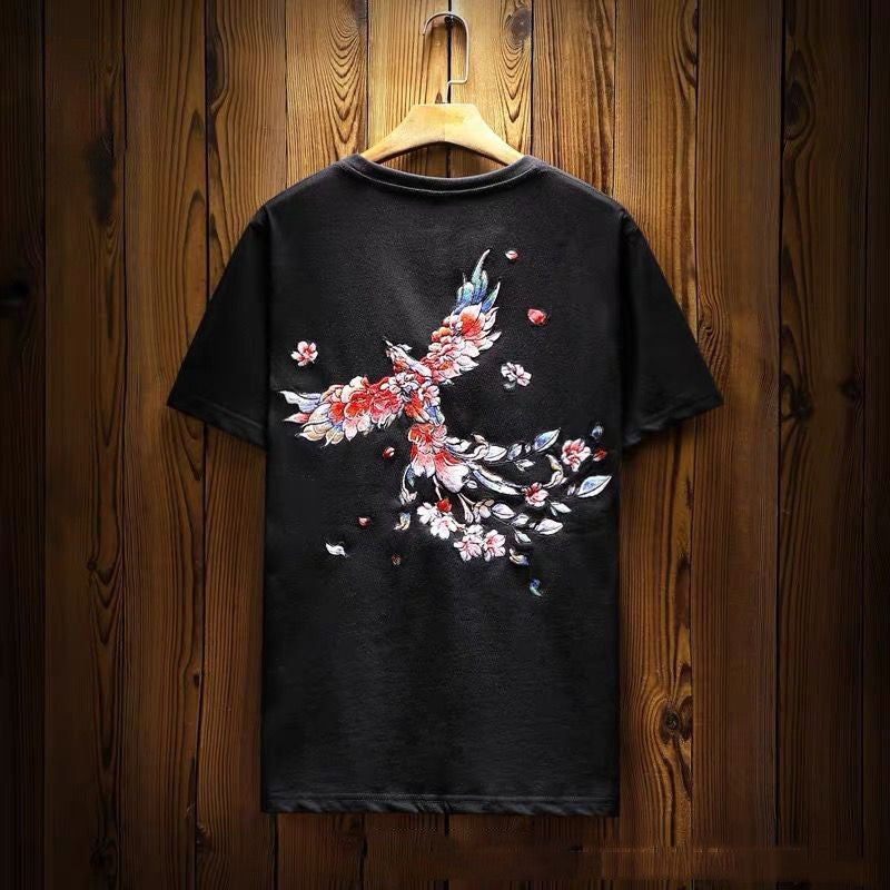 Men's Ethnic Style T-shirt Short Sleeve