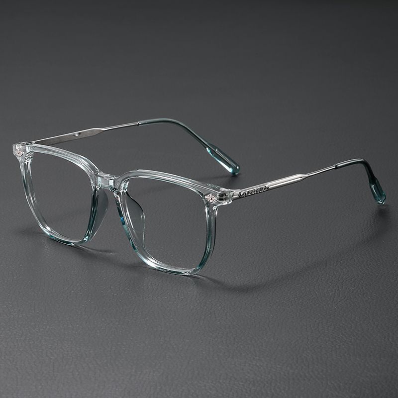 Anti-blue Light Glasses Men's Business Box Myopia Degrees