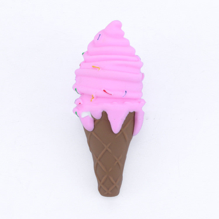 Ice Cream Pipe Silicone Pipe Shape
