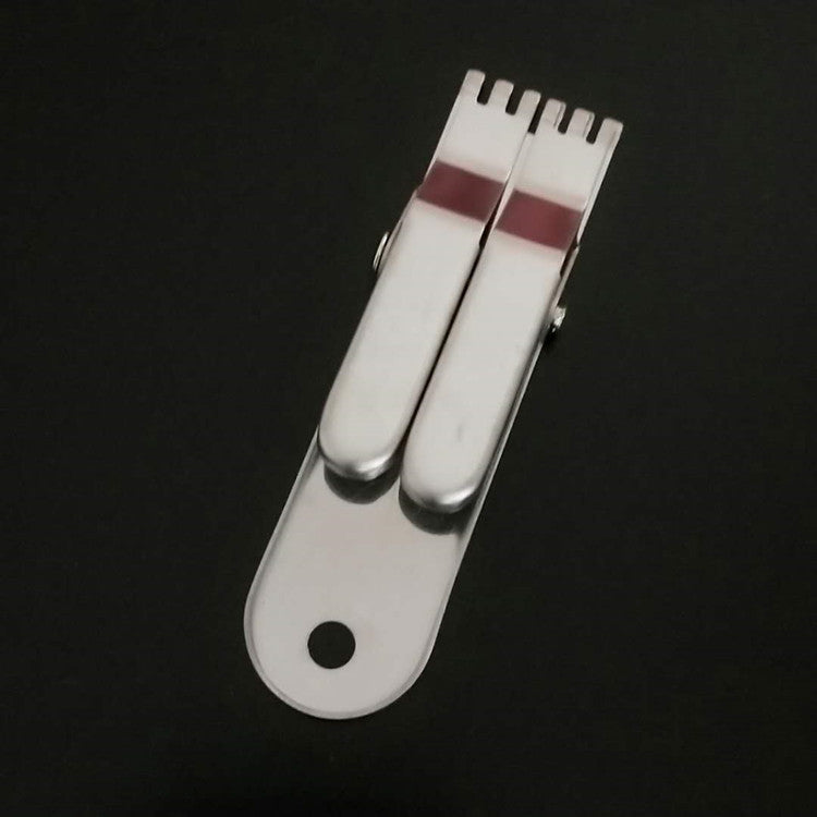 Earthworm Red Worm Live Maggots Hook Clip Stainless Steel Bait