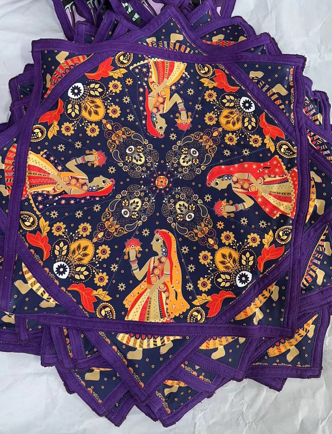 Handkerchief Lycra Cloth Flower Like Handkerchief