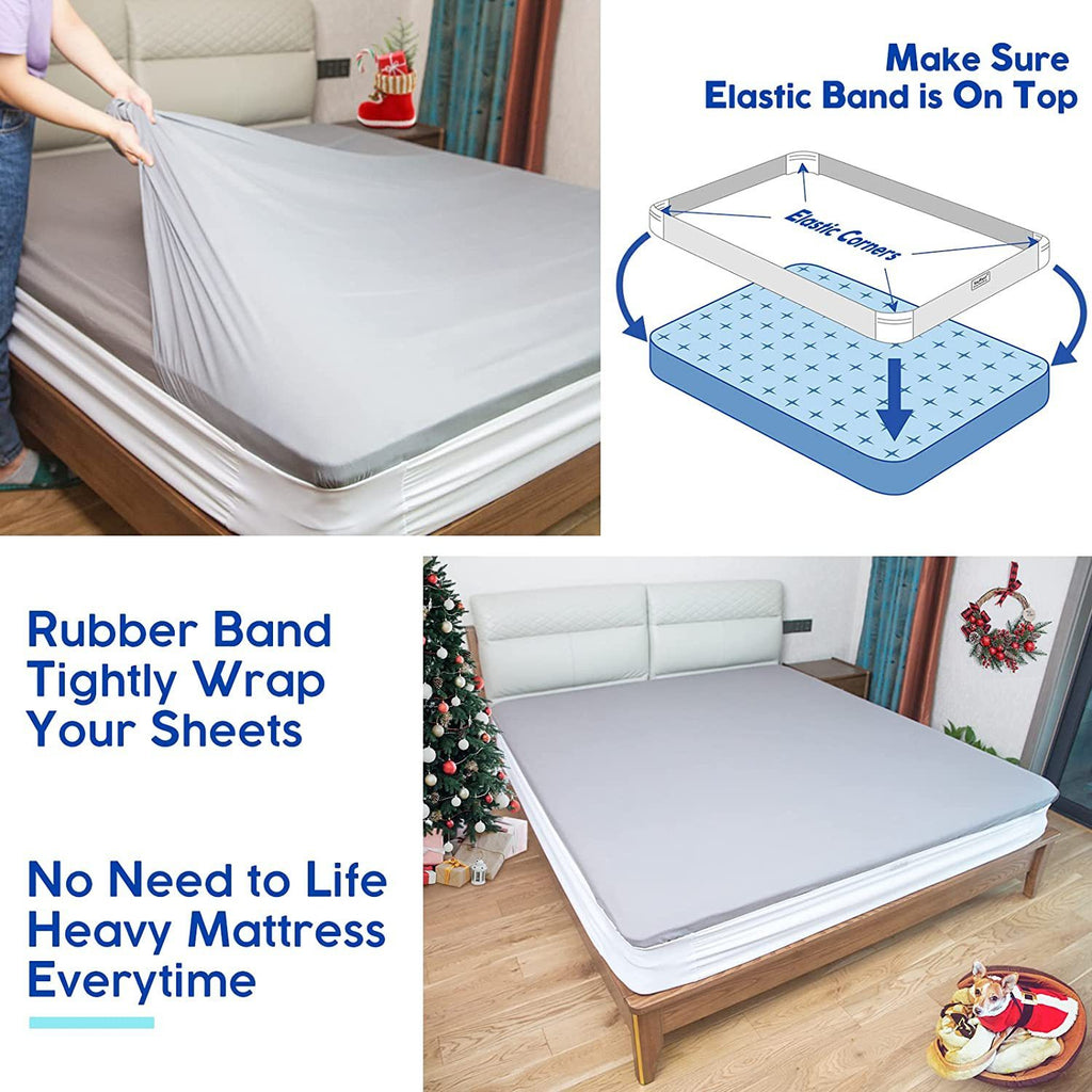 Fixed Elastic Band Bedspread Cover