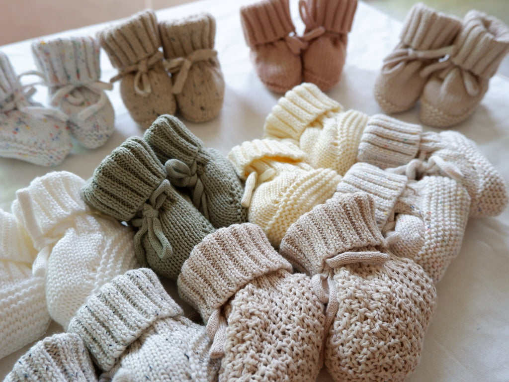 Cotton Newborn Foot Male And Female Baby Knitted Wool Handmade Socks Toddler Socks