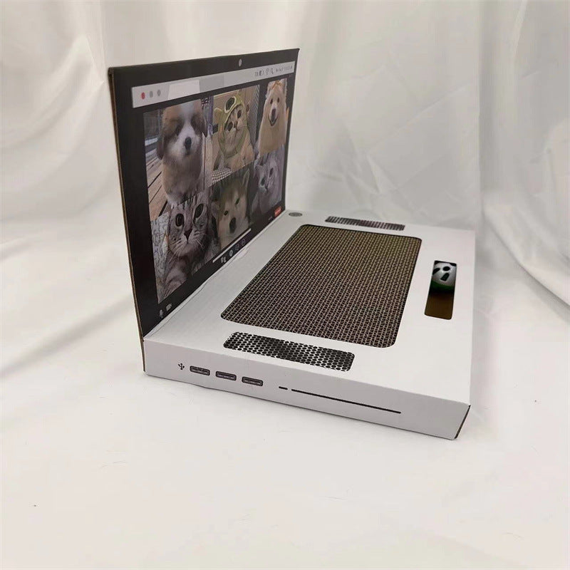 Color Laptop Cat Scratch Board Wear-resistant No Dandruff
