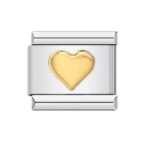 DIY Italian Module Bracelet Titanium Steel Gold Plated