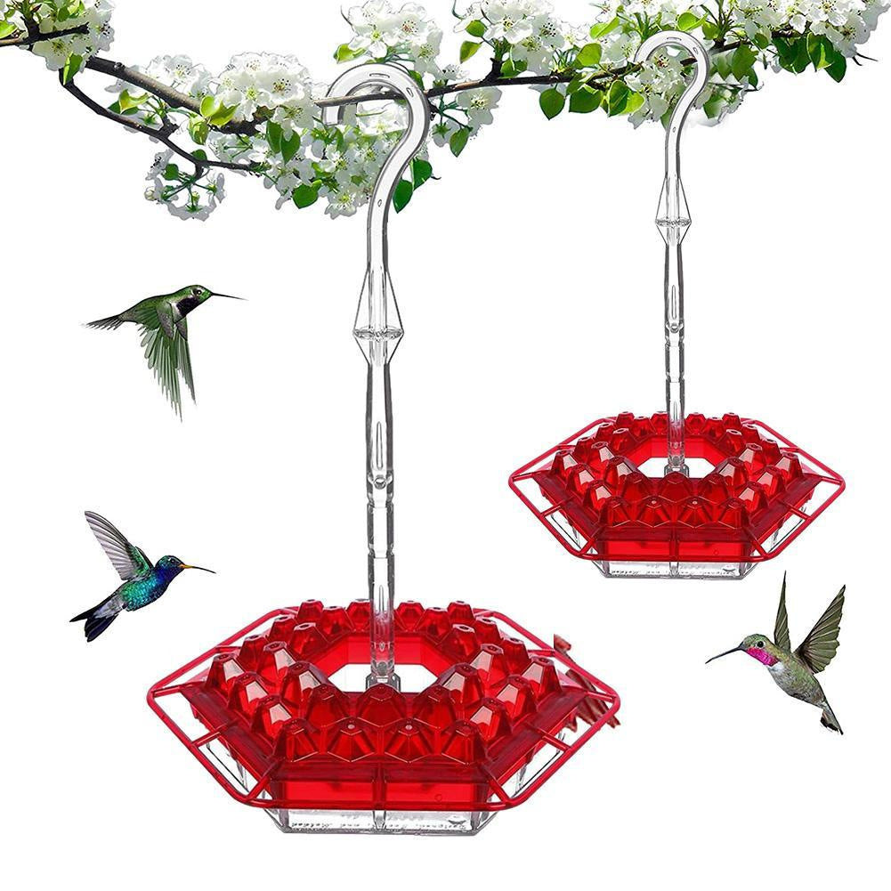 Hanging Hexagon With Hook Hummingbird Garden Feeder