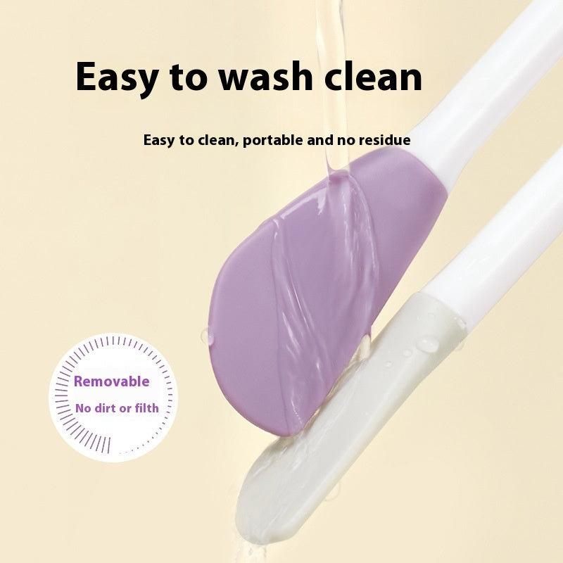 Makeup Brush Face Blackhead Removal Clay Mask Apply Face Wash Cleaning Brush