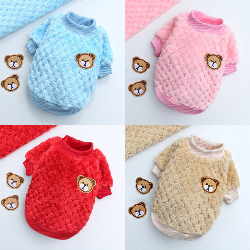 Size Teddy Fighting Pet Dog Cat Clothes