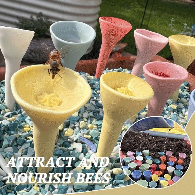 Fashion Bee Feeder Water Dispenser