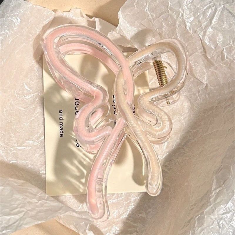 Dripping Oil Gradient Butterfly Shark Clip