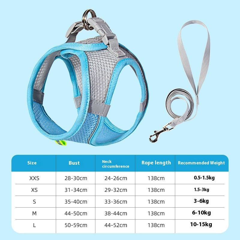 Pet Dog Vest Type Leash Reflective Harness