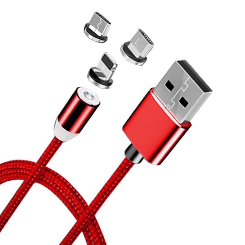 Magnetic Three-in-one Fast Charge Data Cable