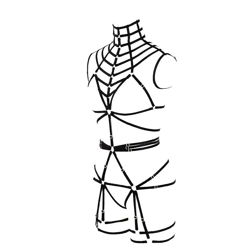 Adult Witch Game Clothing Bondage Binding Underwear Set