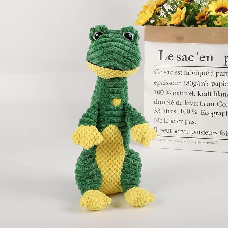 Pet Supplies Plush Toy Molar Long Lasting Corduroy Sounding Doll