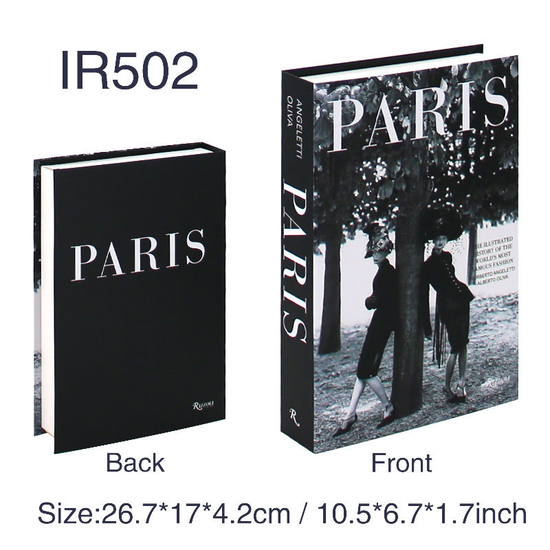 Fashion Simple Style Prop Books Fake Book Magazine Ornaments